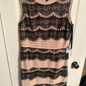 Elegant Black Lace Dress